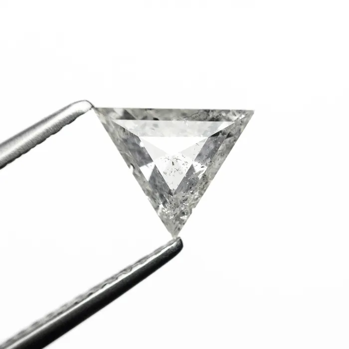109ct 679x769x355mm Triangle Step Cut 2384037 Misfit Diamonds Rings