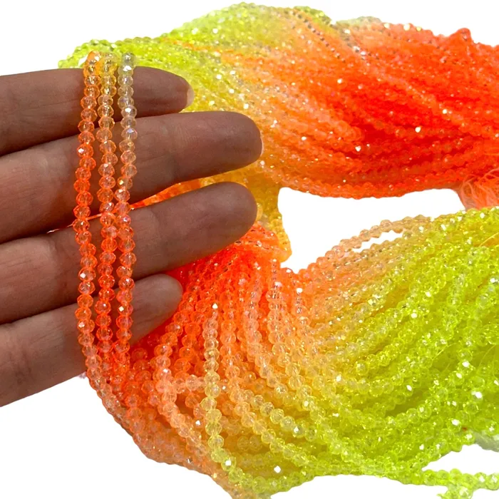 2mm Crystal rondelle beads strand 170 pcs PBC2C110 Peppy Beads Earrings