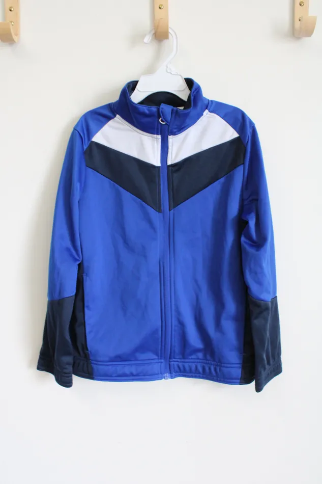 Athletic Works Blue Zip Up Lightweight Jacket Youth M 8 Athletic Works Rings Athletic Works Blue Zip Up Lightweight Jacket Youth M 8 Athletic Works Rings