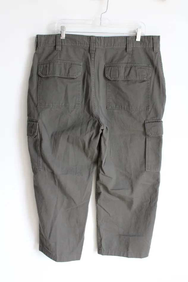 Basic Editions Green Khaki Cargo Pants 40X30 Basic Editions Earrings