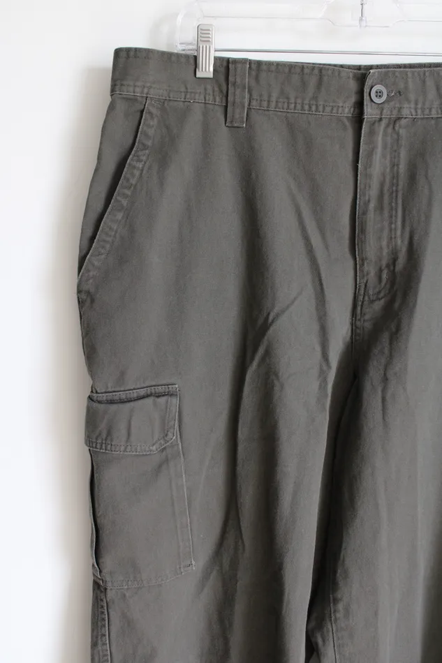 Basic Editions Green Khaki Cargo Pants 40X30 Basic Editions Earrings