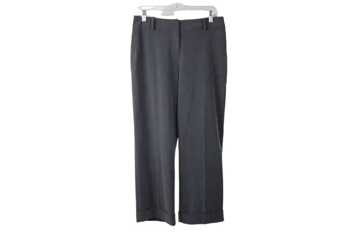 Briggs New York Gray Slacks 10 Briggs New York Earrings