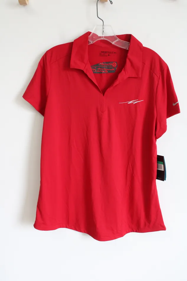 Callaway Earrings NEW Nike DriFit Manheim Auto Auction Red Tee XL