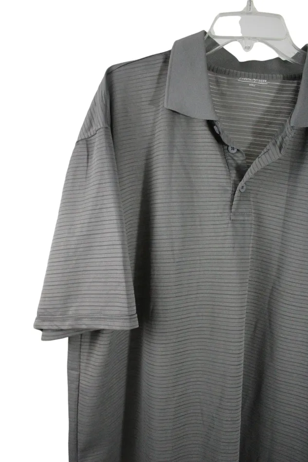 Canyon Creek Gray Polo Shirt L Canyon Creek Earrings