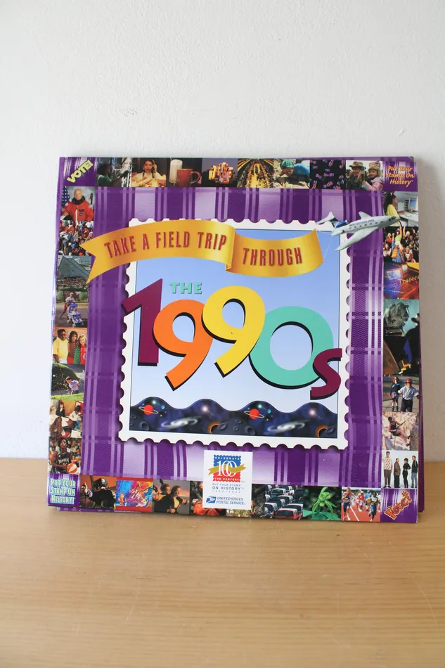 Celebrate The Century USPS The 1990s Packet Jubilee Thrift Earrings