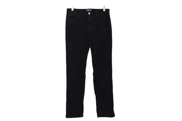 Chaps Chaps Denim Black Corduroy Pants 8 Rings