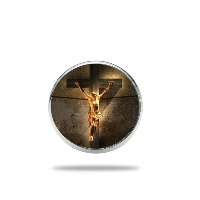 Christian Pinsbr Jesus On Cross Lords Guidance Necklaces