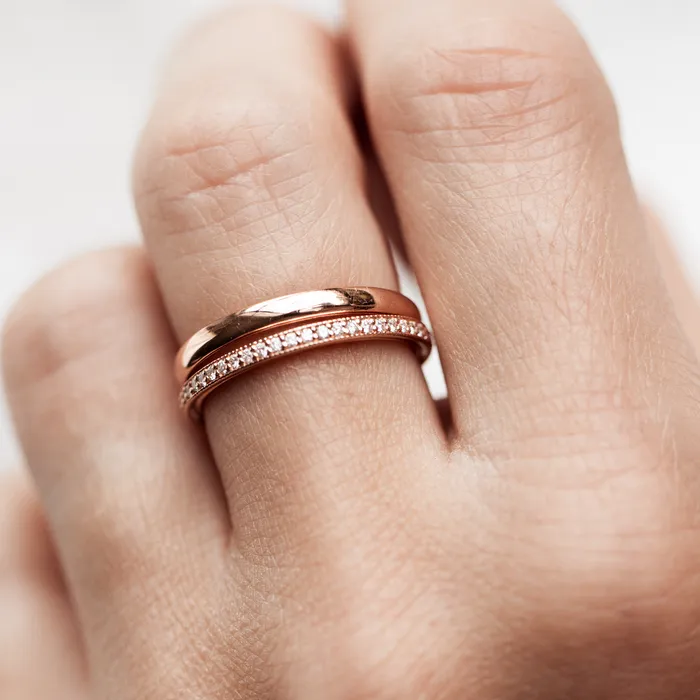 Consider Bridal Rings Roxanna Diamond Band Earth Mined