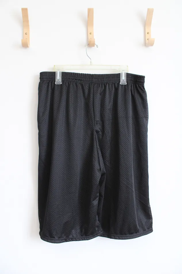 Cougar Sport Rings Cougar Sport Black Basketball Shorts XXL