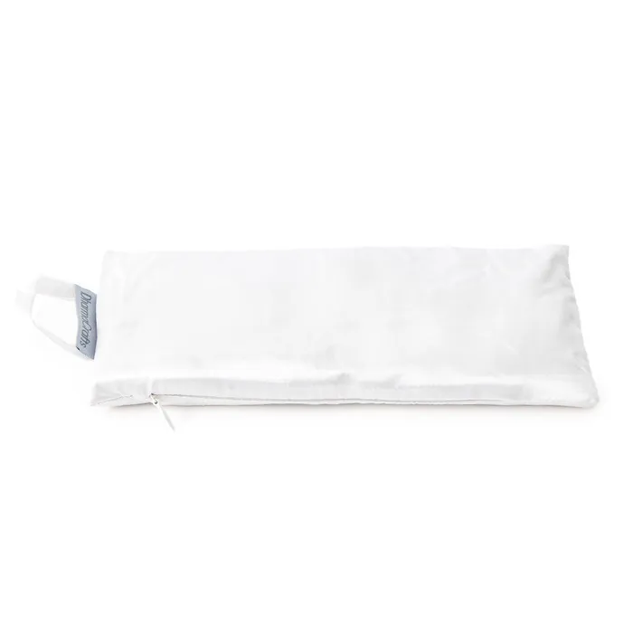 DharmaCrafts Earrings Silk Yoga Eye Pillow in White