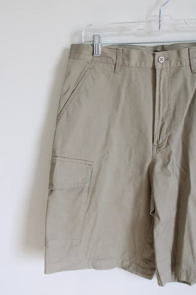 DKNY DKNY Tan Cargo Shorts 31 Earrings