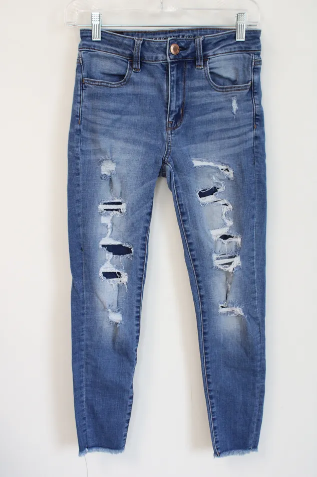 Earrings American Eagle American Eagle Distressed Jeans 2 Short