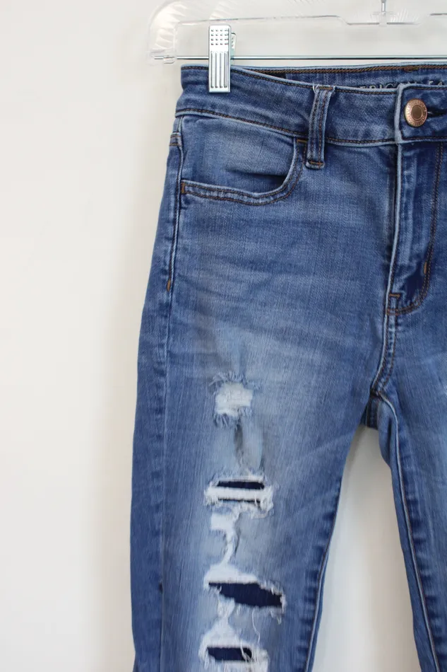 Earrings American Eagle American Eagle Distressed Jeans 2 Short