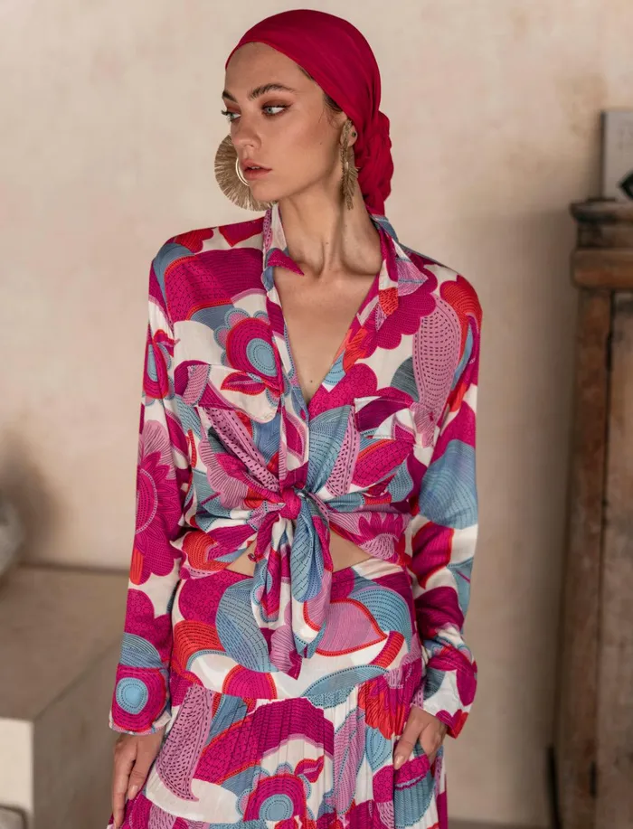 Earrings Ana Shirt Erika Pea