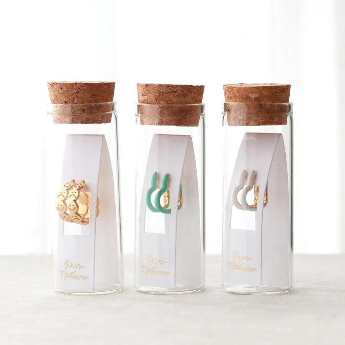 Earrings Kris Nations Open Heart Enamel Hinged Huggie Hoop Earrings Earrings Kris Nations Open Heart Enamel Hinged Huggie Hoop Earrings