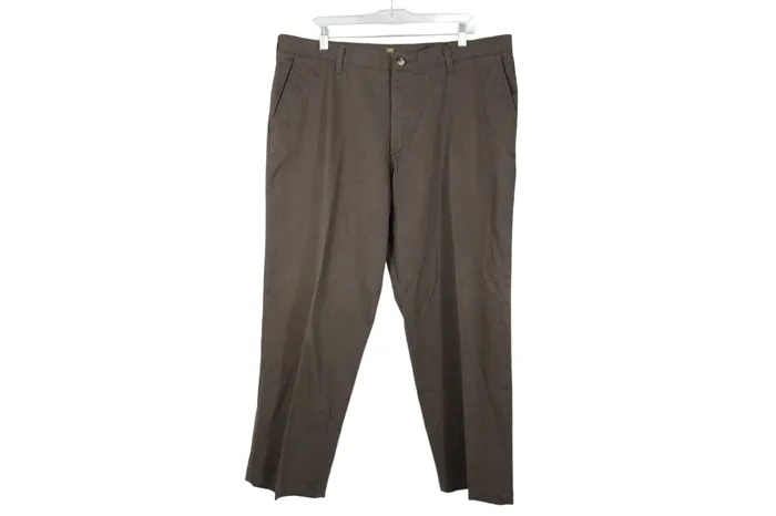 Earrings Lee Lee Total Freedom Brown Straight Fit Pants 38X29