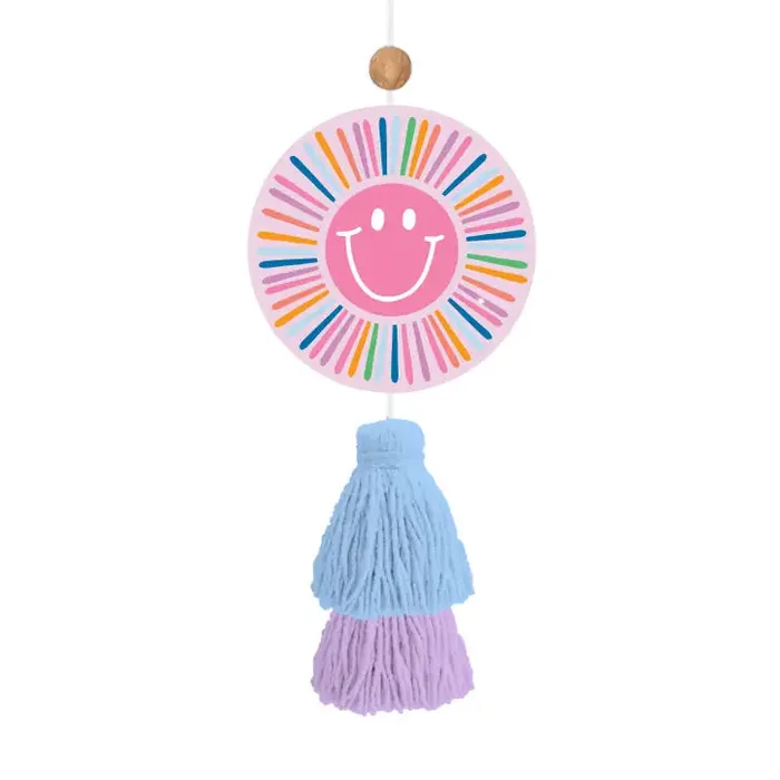 Earrings Mary Square Air Freshener Sunshine Smile