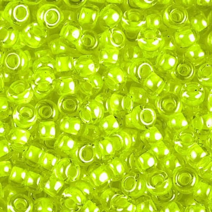 Earrings Miyuki Seed Beads 80 Luminous Limeade 1119 Peppy Beads