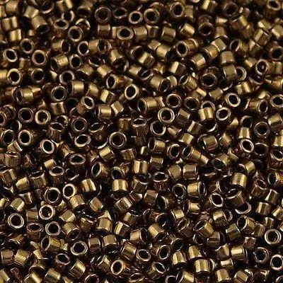 Earrings Peppy Beads DB0022 Metallic Bronze Miyuki Delica 110