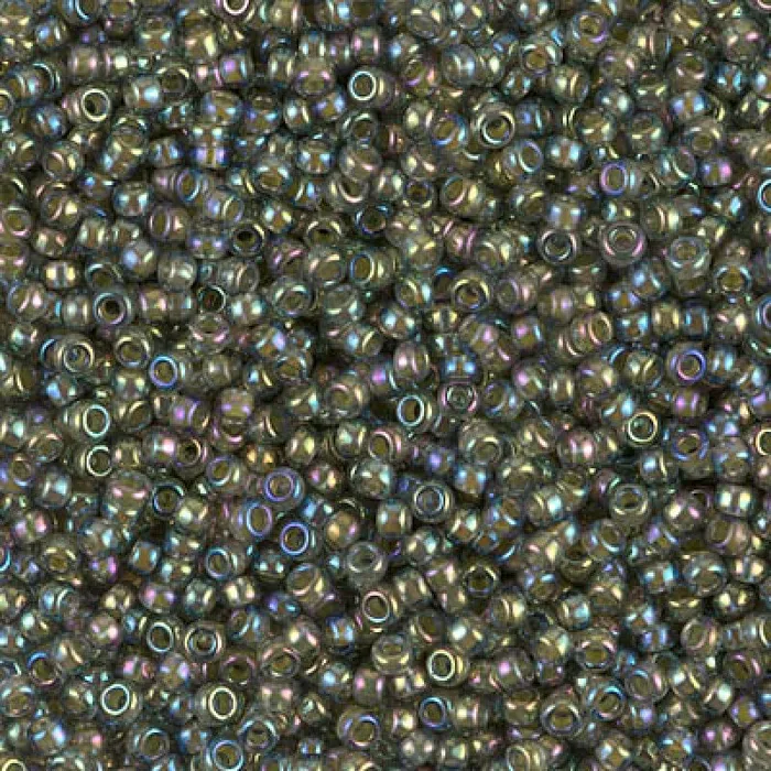 Earrings Peppy Beads Miyuki Seed Beads 110 Chartreuse Lined Olivine AB 0361NEW