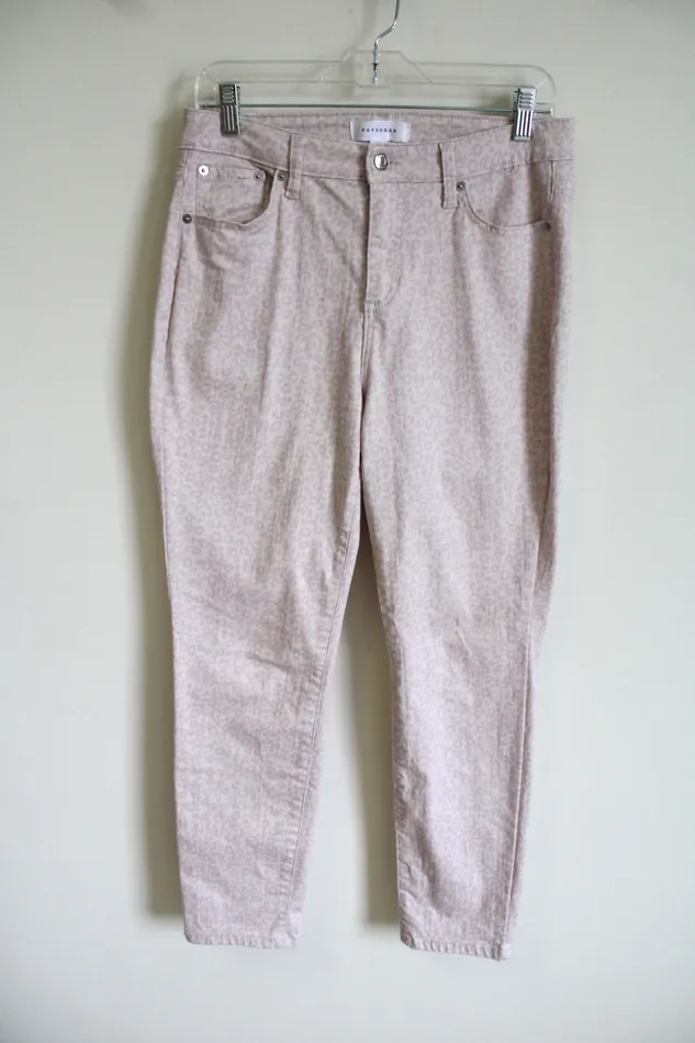 Earrings Popsugar Pink Purple Leopard Skinny Jeans 10 Popsugar