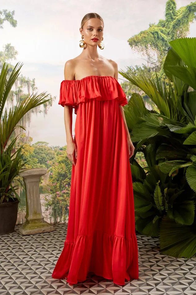 Earrings RILEY MAXI DRESS Erika Pea