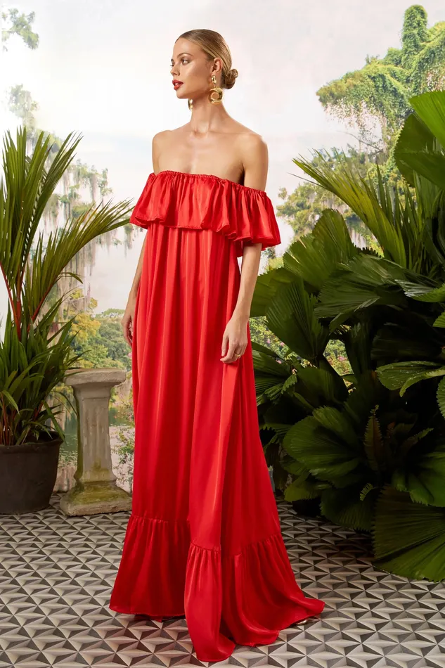 Earrings RILEY MAXI DRESS Erika Pea