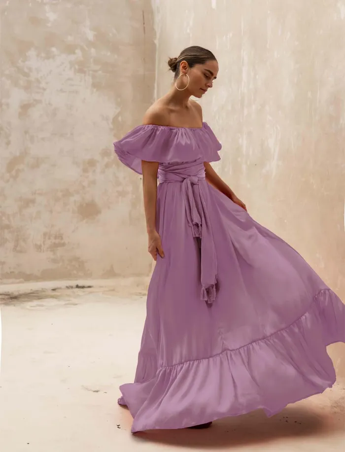 Earrings RILEY MAXI DRESS Erika Pea