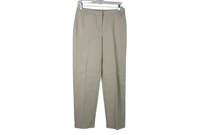 Earrings Statements Statements Full Length Khaki Pant 8 Petite