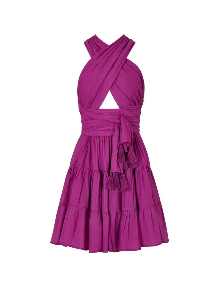 Erika Pea Earrings SELMA MINI DRESS