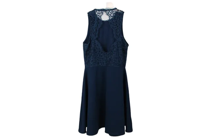 Francescas Rings Francescas Blue Lace Dress S