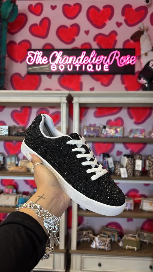GYPSY JAZZ VERY G FLIRTY BLACK FASHION SNEAKERS Rings