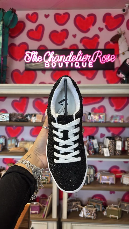 GYPSY JAZZ VERY G FLIRTY BLACK FASHION SNEAKERS Rings