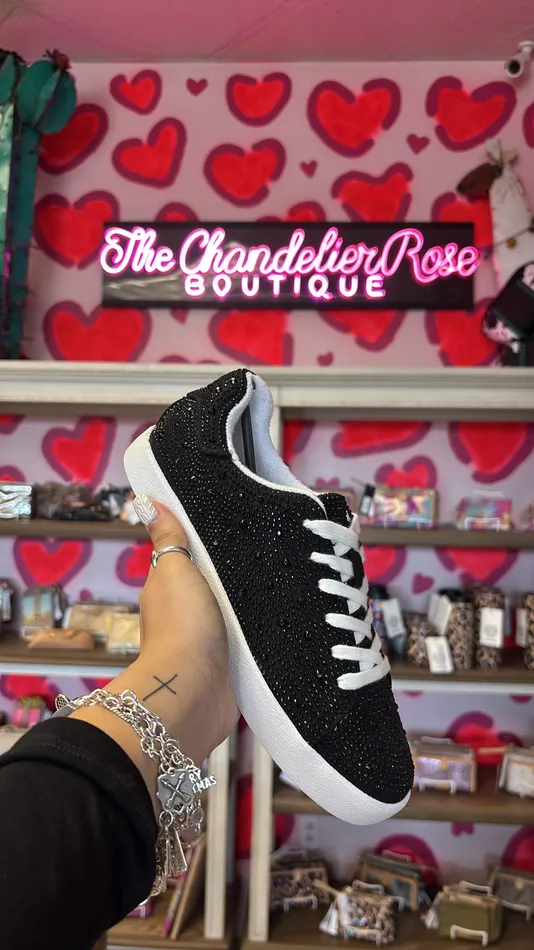 GYPSY JAZZ VERY G FLIRTY BLACK FASHION SNEAKERS Rings