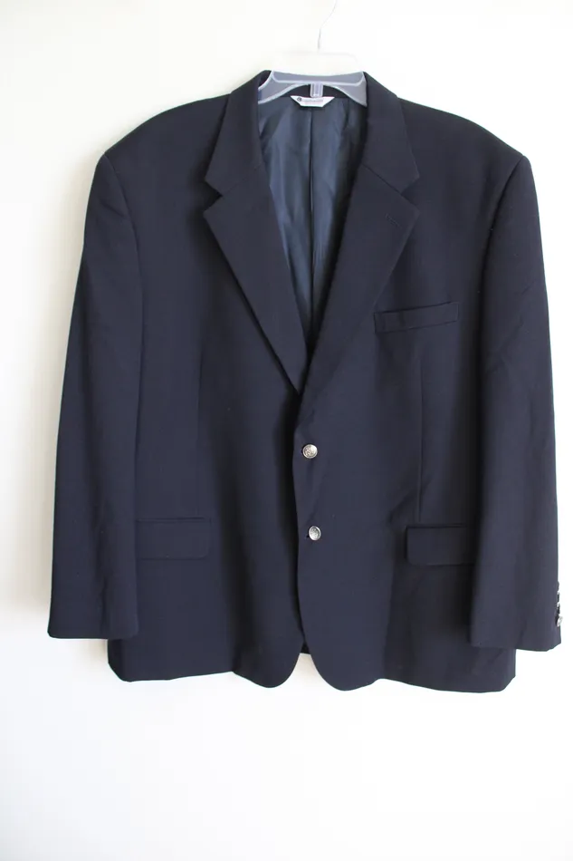 Joseph Feiss Joseph Feiss Navy Blue Blazer 50 Short Rings
