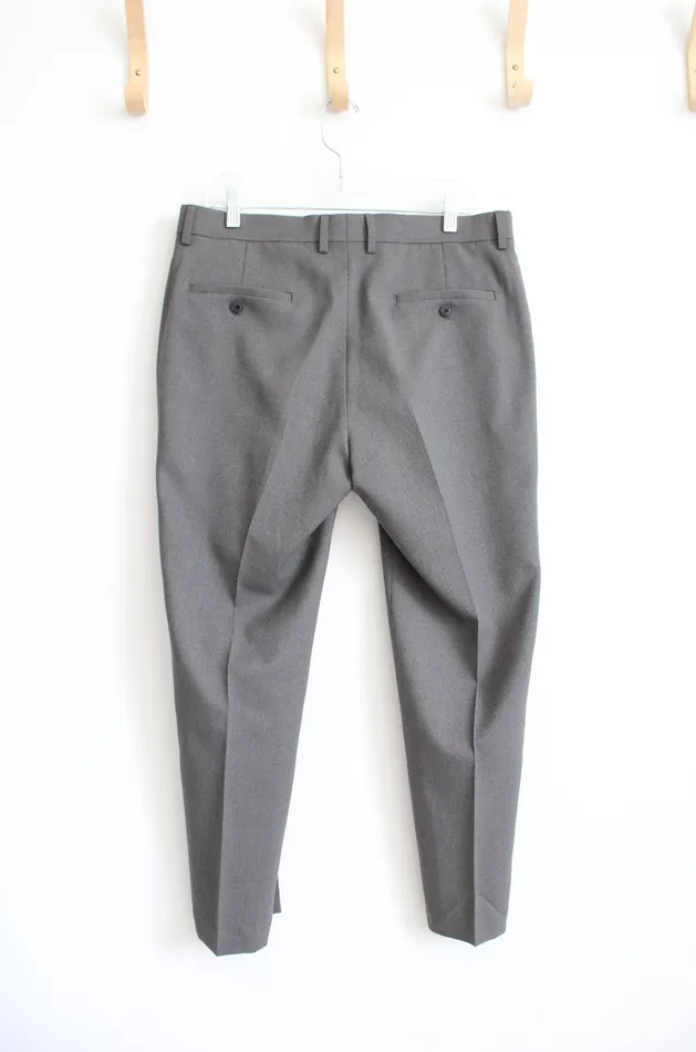 Kenneth Cole Earrings Kenneth Cole Reaction Gray Dress Pants 34X32