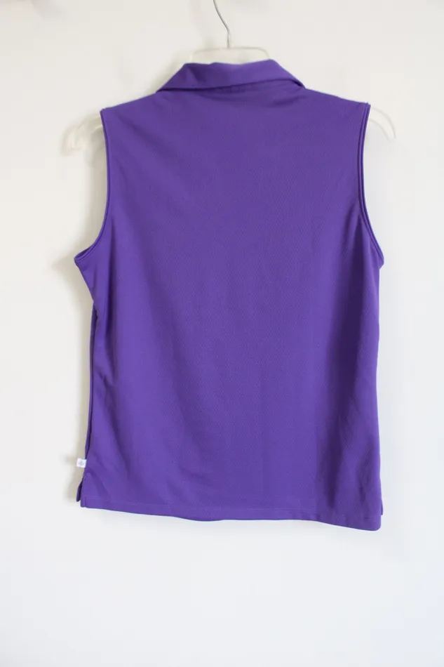 Lady Hagen Earrings Lady Hagen Sleeveless Purple Active Tank M