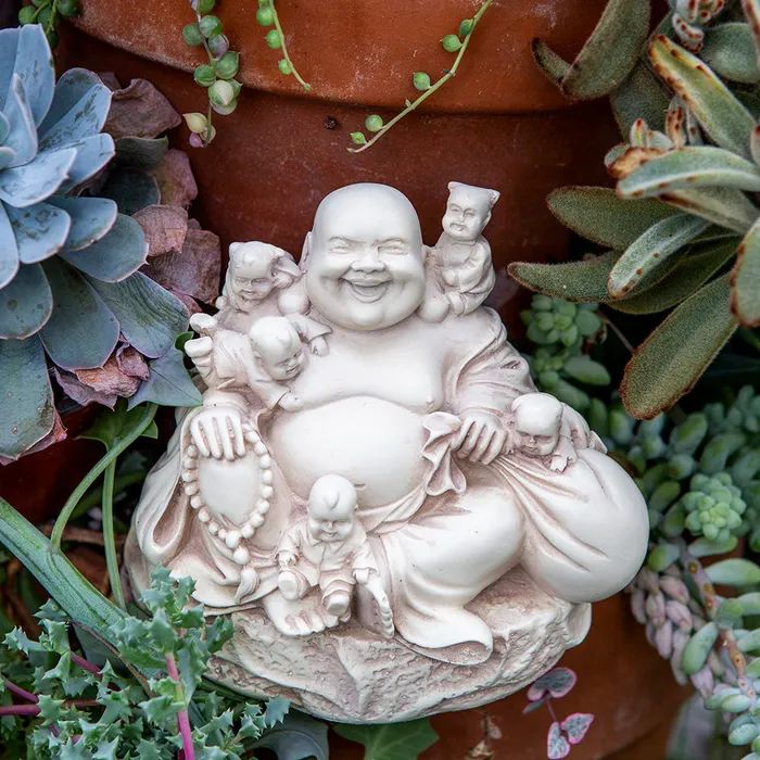 Laughing Buddha Statue DC Earrings