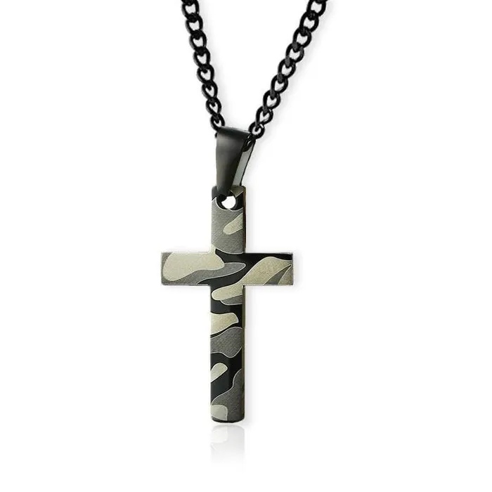 Lords Guidance Mens Christian Necklace br Camo Necklaces