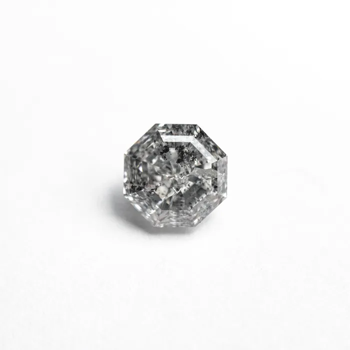Misfit Diamonds Salt and Pepper Step Cut Diamond 101ct Octagon Rings Misfit Diamonds Salt and Pepper Step Cut Diamond 101ct Octagon Rings