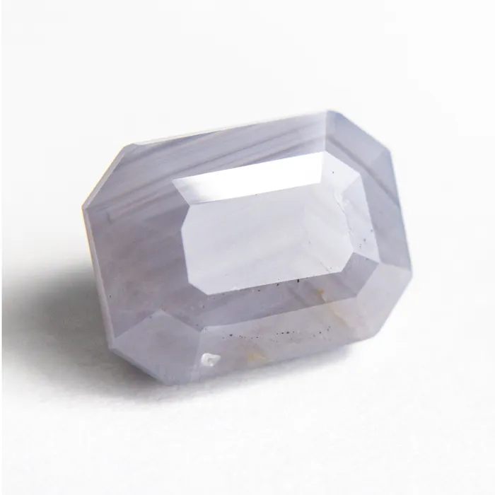 Misfit Gems Rings GreyPurple Step Cut Sapphire 959ct Cut Corner Rectangle Misfit Gems Rings GreyPurple Step Cut Sapphire 959ct Cut Corner Rectangle