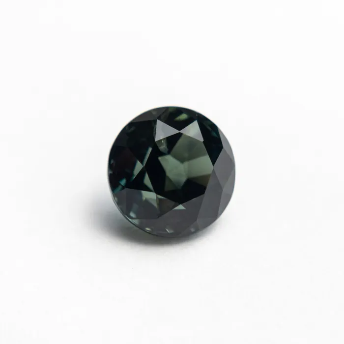 Misfit Gems Teal Brilliant Sapphire 210ct Round Rings