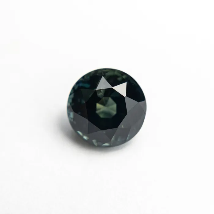 Misfit Gems Teal Brilliant Sapphire 210ct Round Rings
