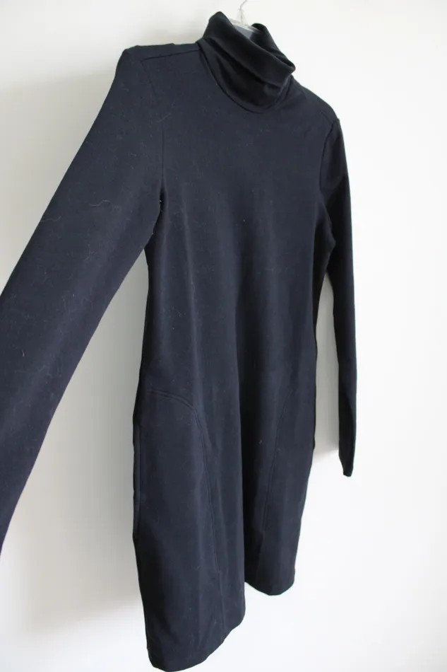 MPG Rings MPG Black Turtleneck Dress S