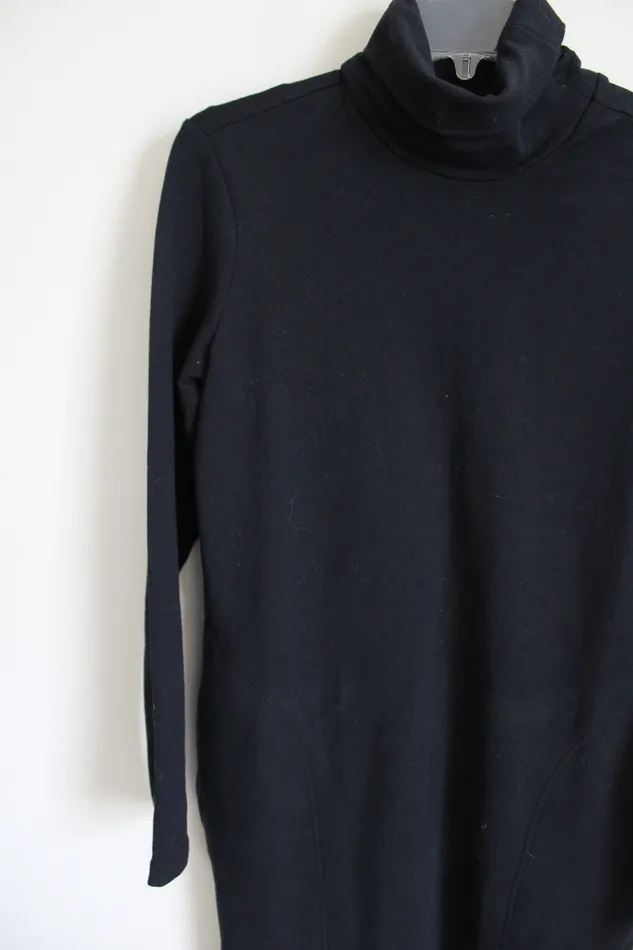 MPG Rings MPG Black Turtleneck Dress S
