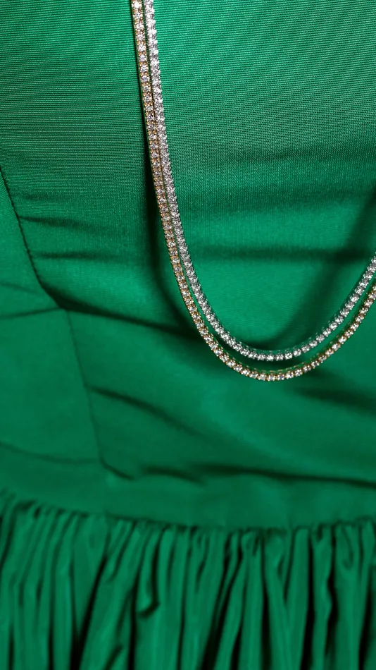 Necklaces RACHEL LYNN CHICAGO All The Way Diamond Yellow Gold 750cts Long 36 Tennis Necklace