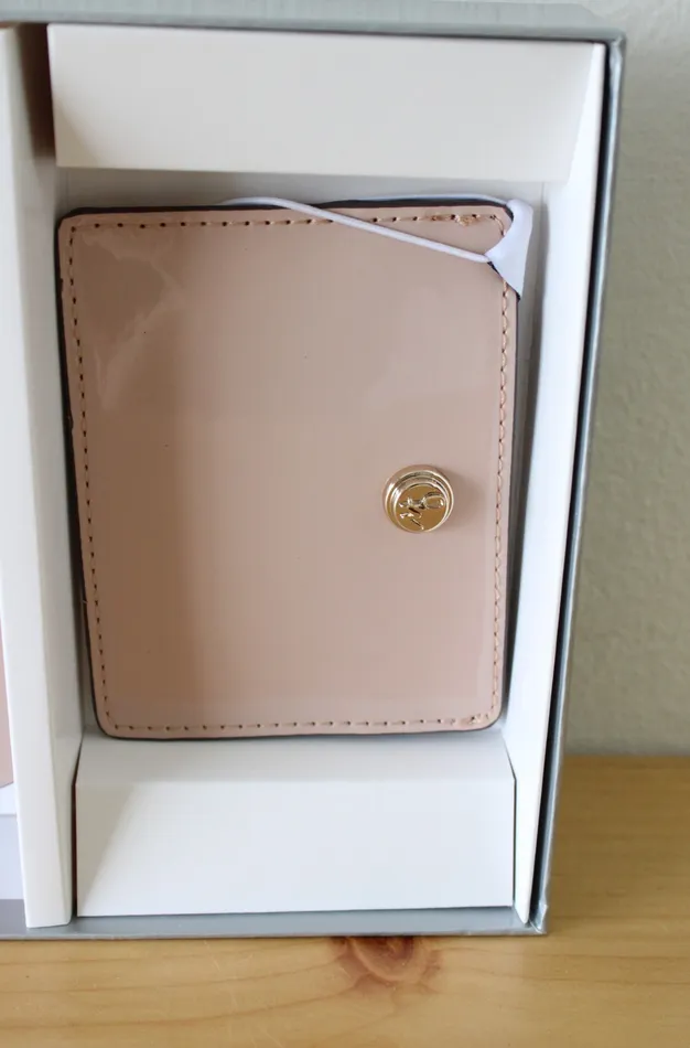 NEW Nine West Pink Card Case Bow Dangle Keychain Accessory Nine West Earrings