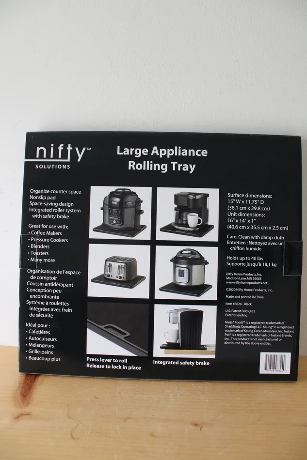 Nifty Solutions Earrings NEW Nifty Solutions Large Appliance Roller Tray