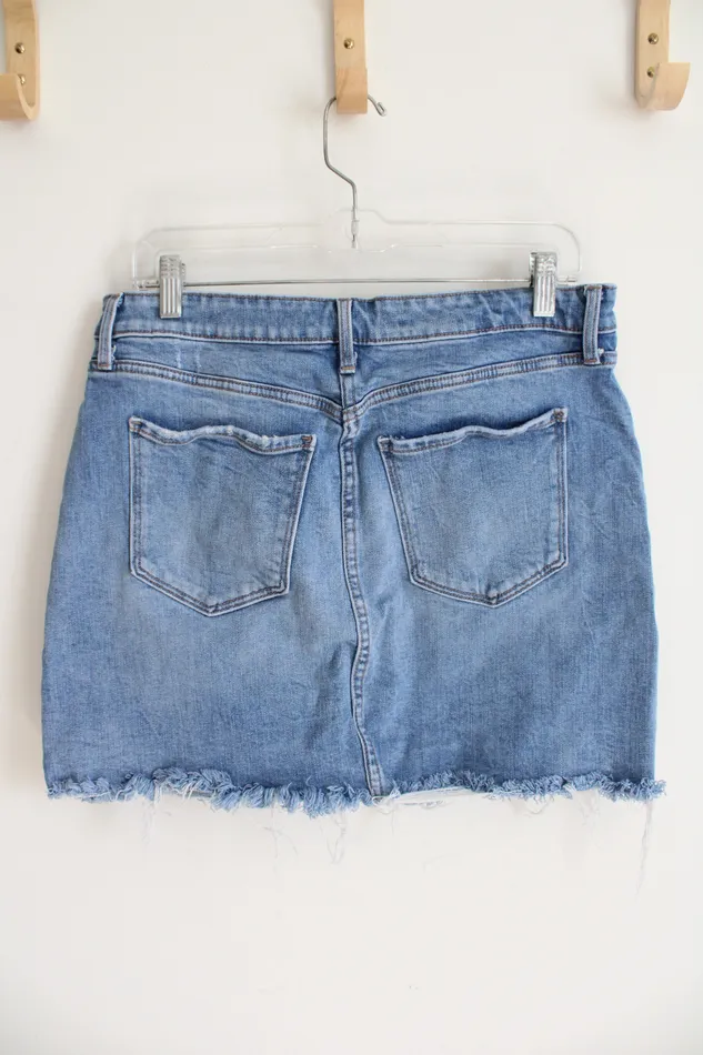 Old Navy Old Navy Denim Mini Skirt 12 Earrings