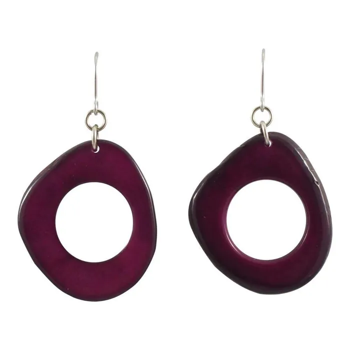 Orette Dangle Tagua Earrings La Tagueria Earrings